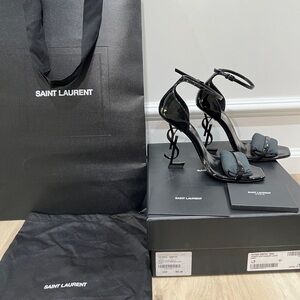 Opyum 110 YSL Heel Patent Leather Black